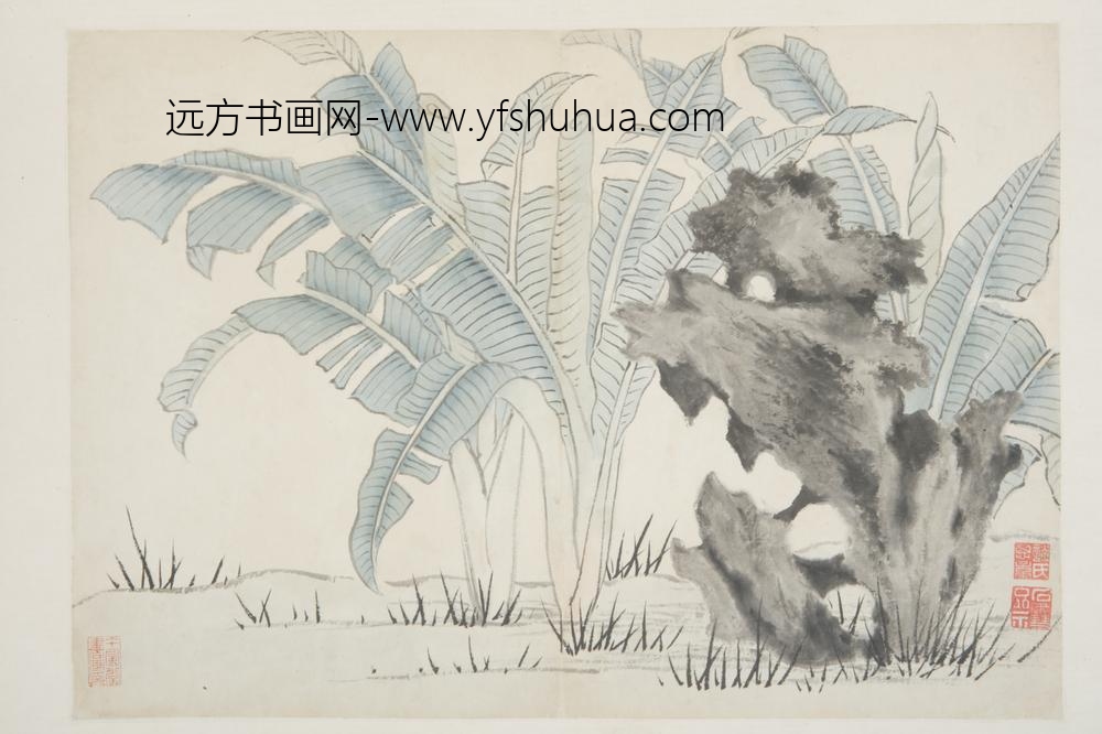 明-谈志伊花鸟册-