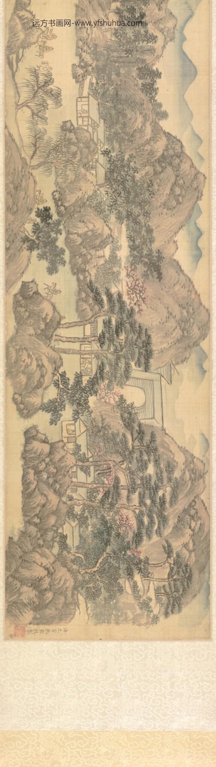 明-邓韨归汾图卷_