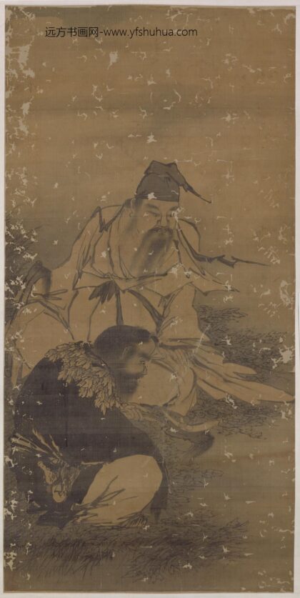 明 郑文林八仙图轴.jpg
