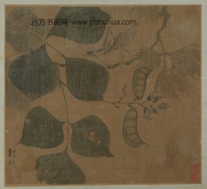 明 钟钦礼豆荚螳螂册页.jpg