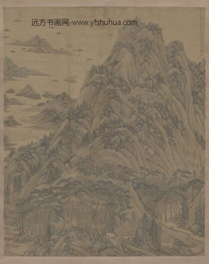 明 钱穀九龙山图轴.jpg
