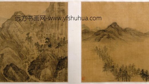 明 陈沂西山图咏卷.jpg
