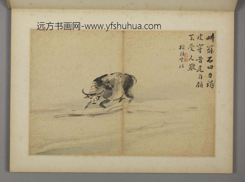 明-陈道指画册-