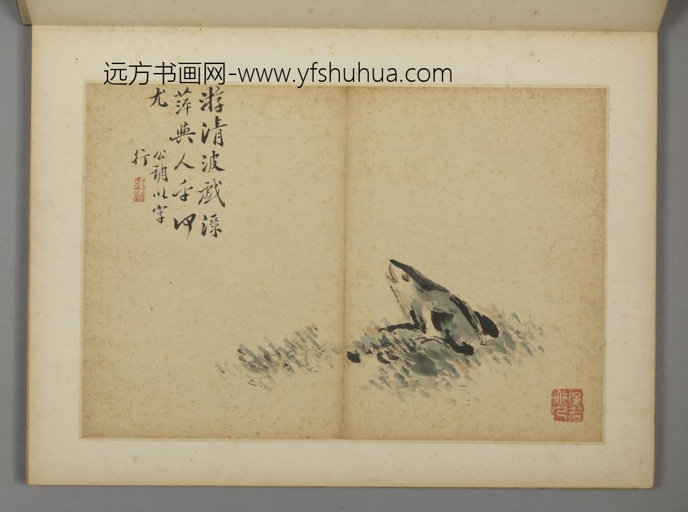 明-陈道指画册-