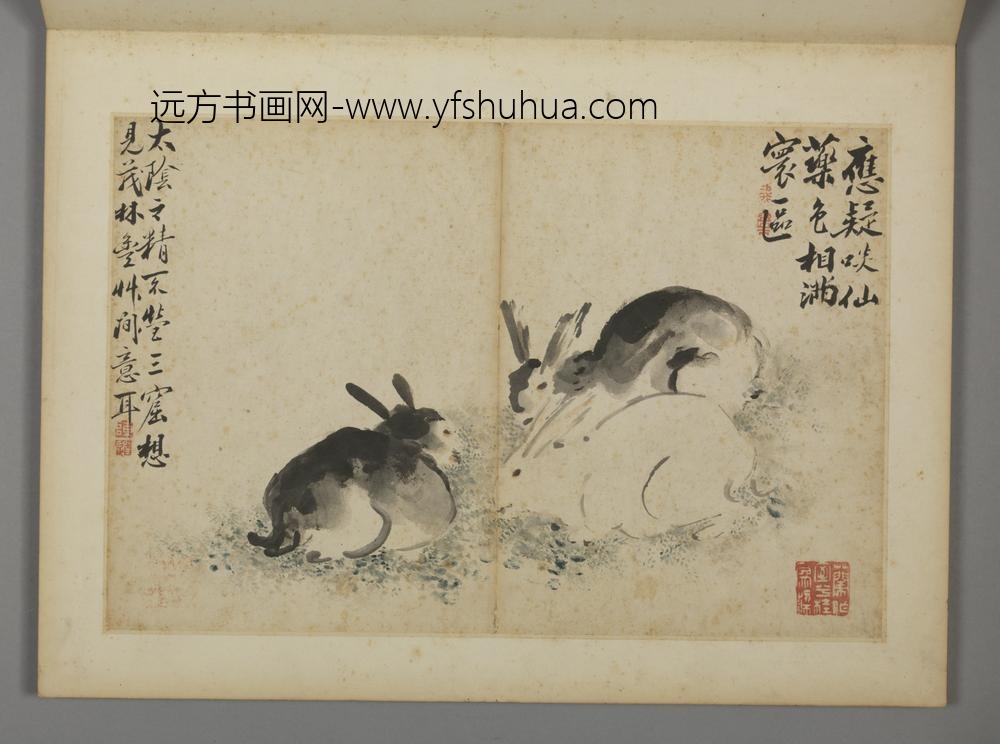 明-陈道指画册-