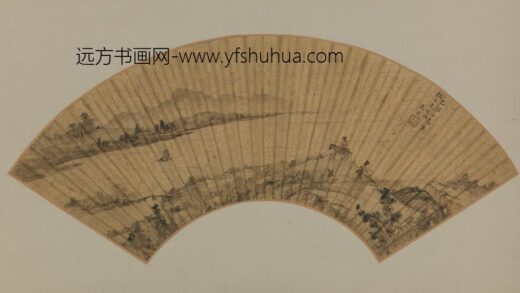 明 马逸江干立马扇页.jpg