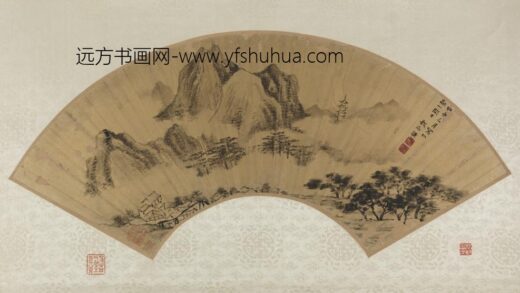 明 魏之璜山水扇.jpg