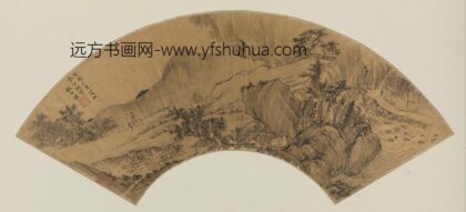 明 魏之璜山水扇.jpg