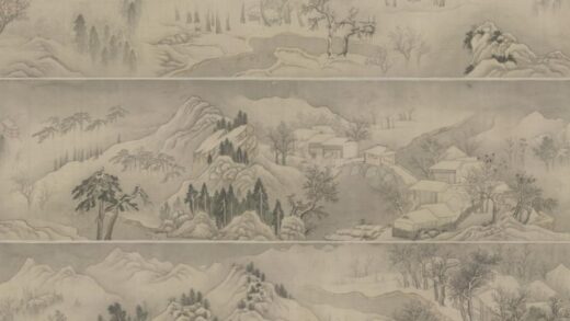 明 黄昌言雪夜暮归卷.jpg