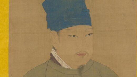 明人 画赵桓半身像轴.jpg