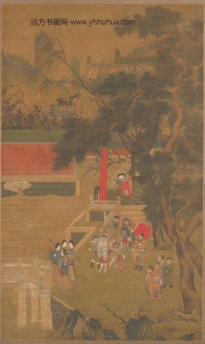 明皇斗鸡图轴.jpg