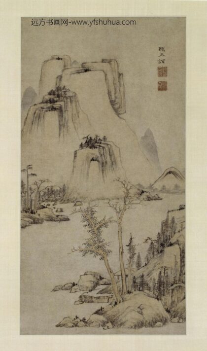 江岸长亭图轴（1开）.jpg