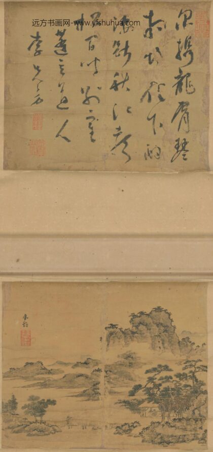 清 凤溪山水轴.jpg