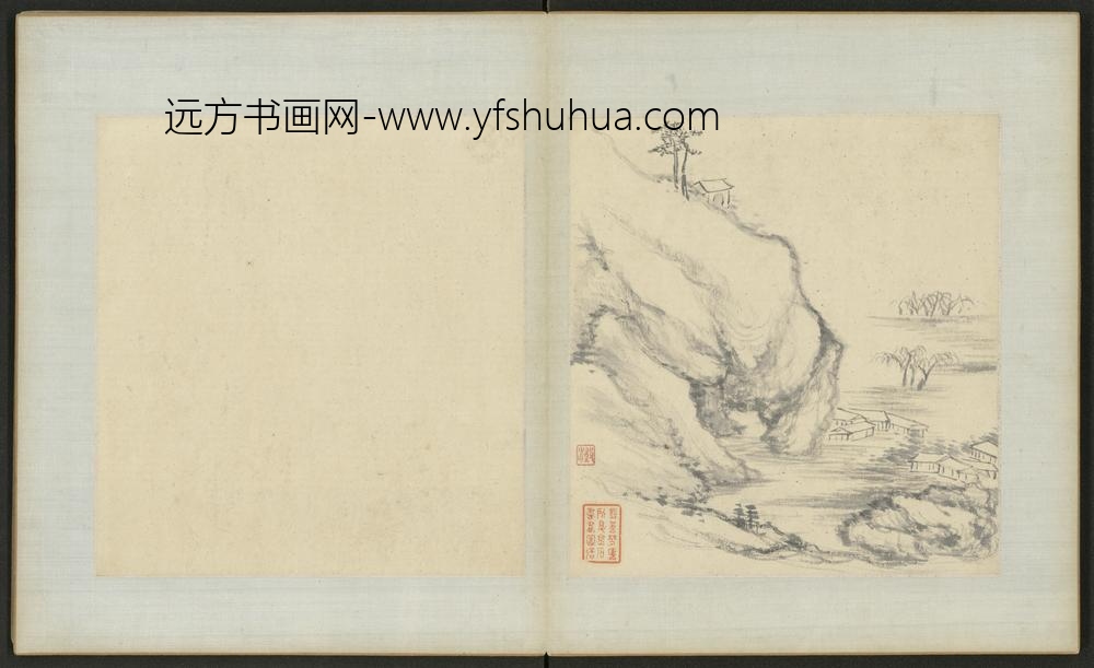 清-劳澂山水图册