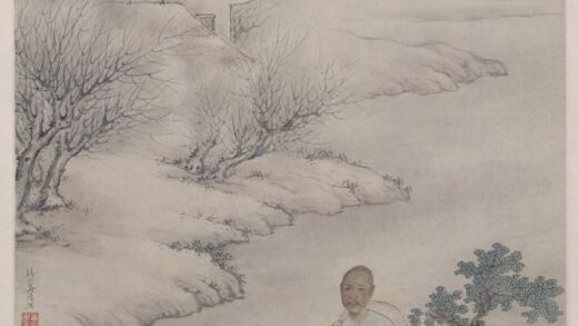 清 华冠画余世苓菽水像图轴.jpg