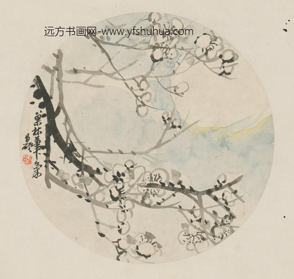 清-吴俊卿花卉册-