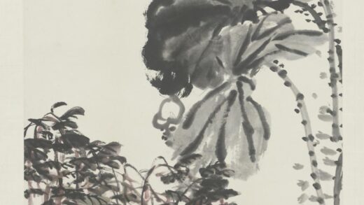 清 吴俊卿蓼红荷白图轴.jpg