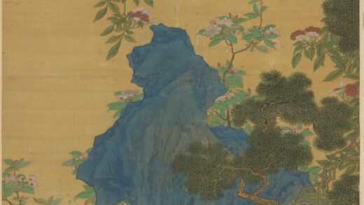 清 姜师周兰森毓秀图轴.jpg