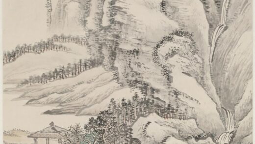 清 姜筠山水轴.jpg