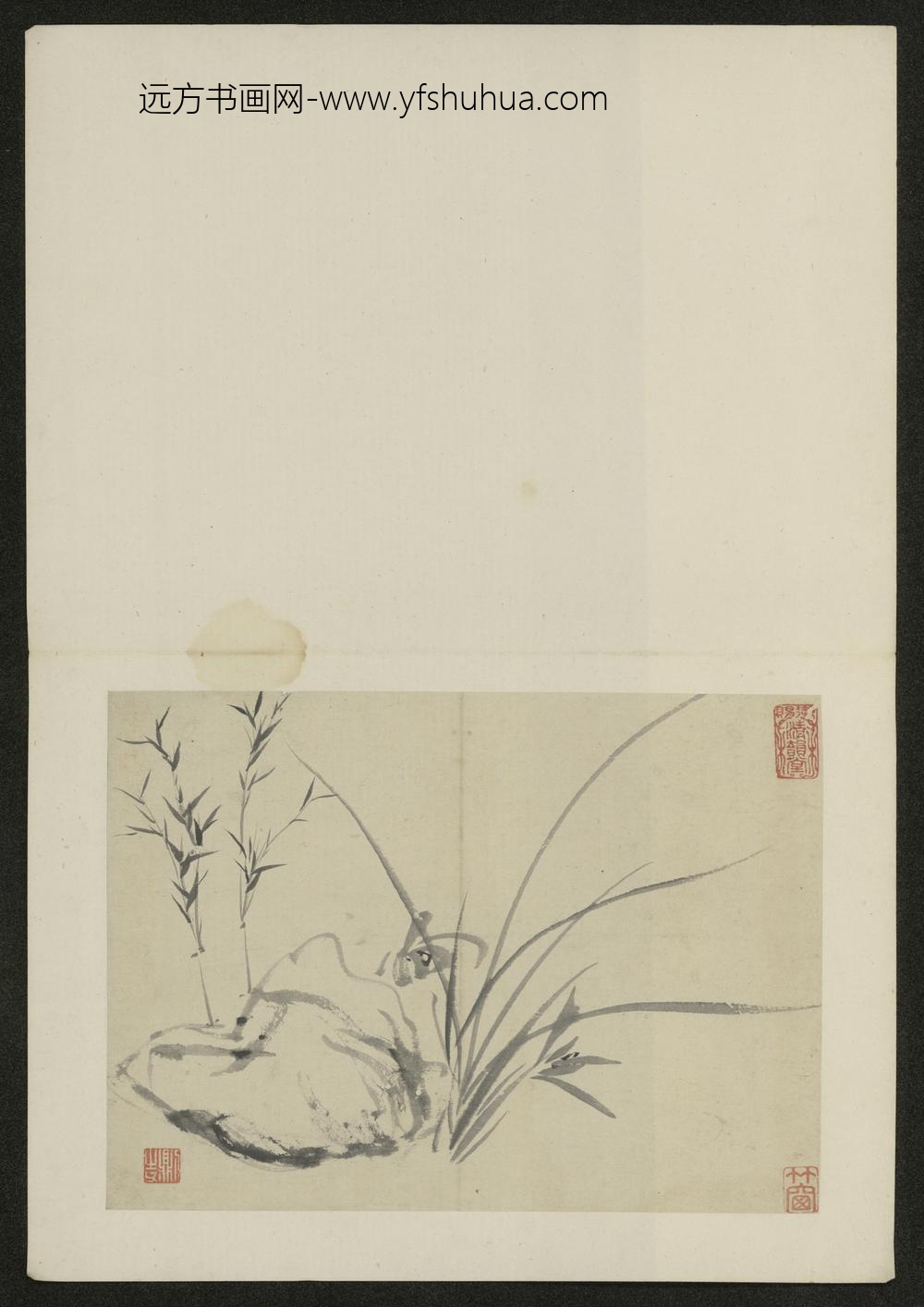 清-张孝思墨兰册-
