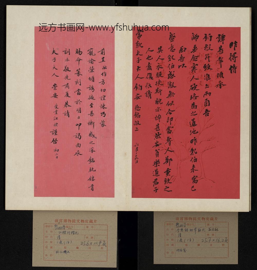 清-张百熙等书札册-