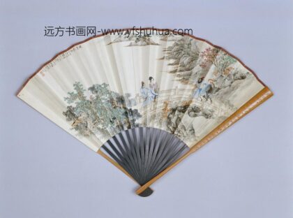 清 徐操风尘侠侣成扇.jpg