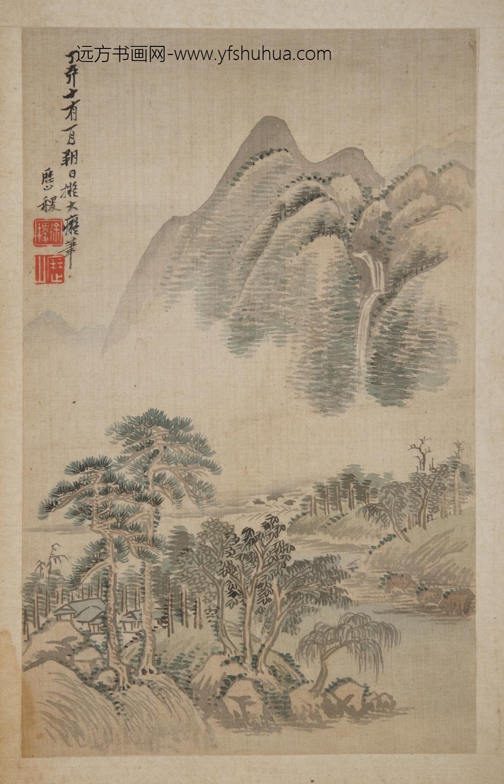 清-徐稷山水册页