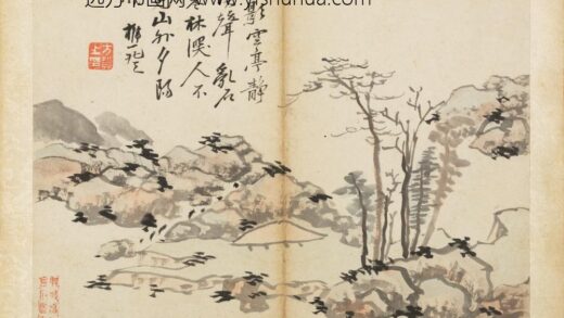 清 方登山水册.jpg
