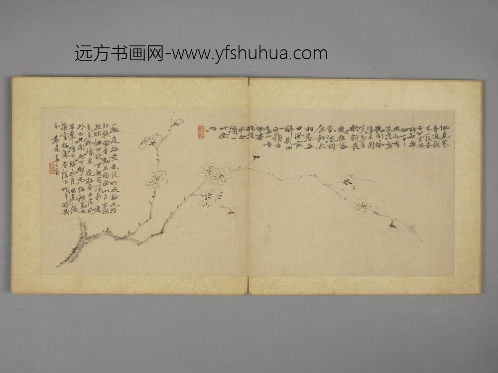 清-李圻花鸟果册