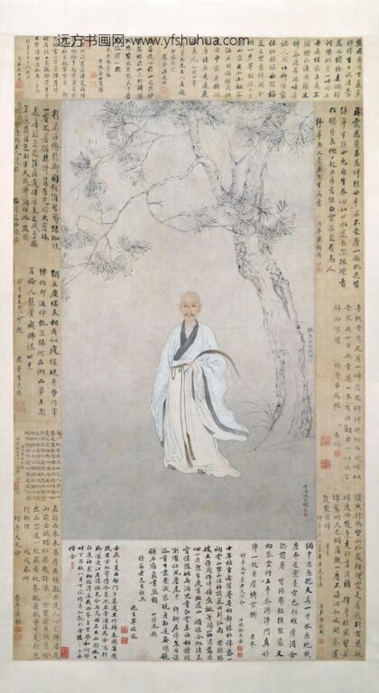 清 沈景吴明复合作袁纾亭像轴.jpg