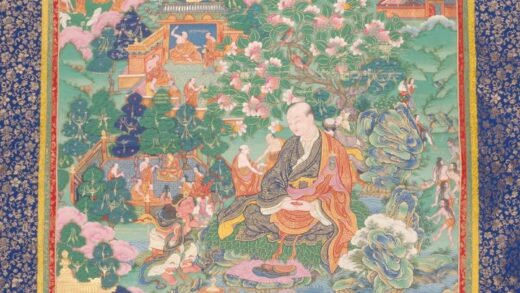 清 清人半托迦尊者像轴.jpg