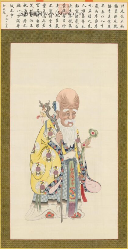 清 清人寿星轴.jpg