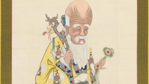 清 清人寿星轴.jpg