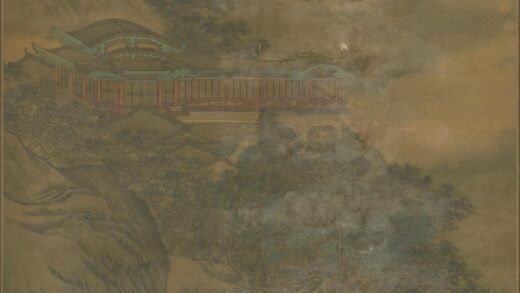 清 清人山水楼阁图轴.jpg