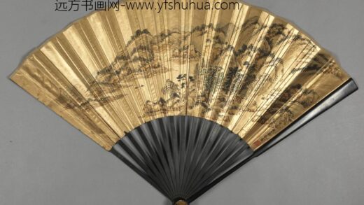 清 清人欢喜佛像轴.jpg