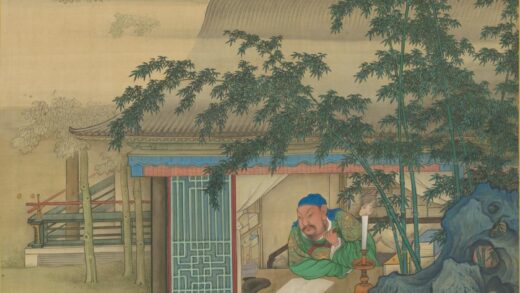 清 清人画关羽像轴.jpg