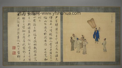 清 清人画名臣故事邓旭题颂册.jpg