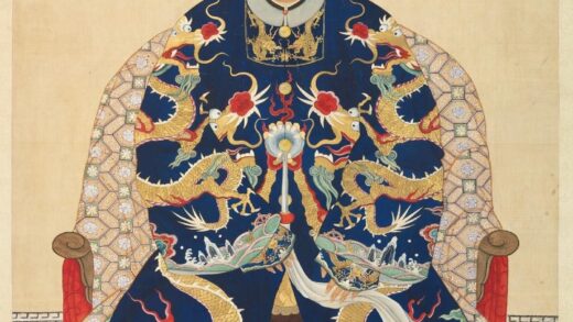 清 清人画和素夫人影像轴.jpg
