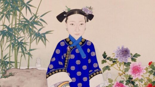 清 清人画孝贞显皇后便服像轴.jpg
