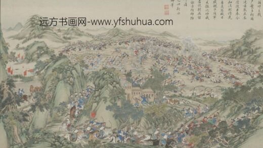 清 清人画平定回疆剿擒逆裔战图册.jpg