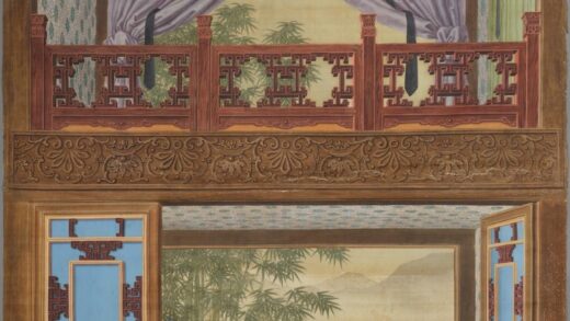 清 清人画弘历妃及颙琰孩提时像轴.jpg