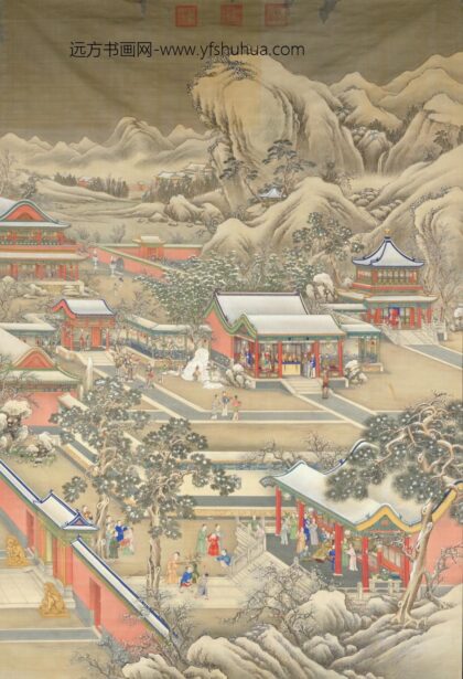 清 清人画弘历岁朝行乐图单片.jpg