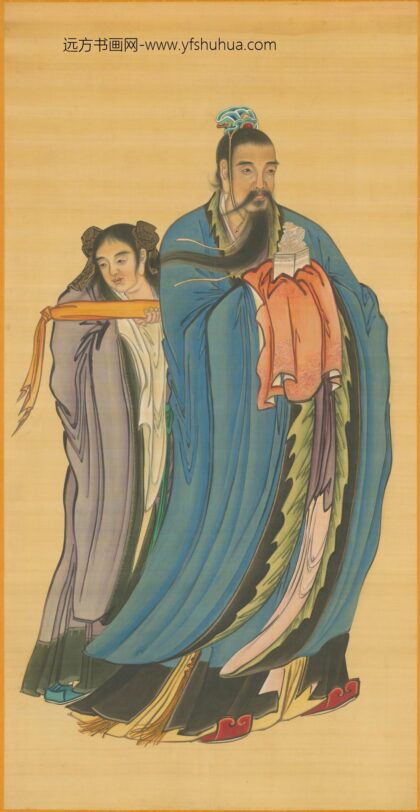 清 清人画紫阳张真人像轴.jpg