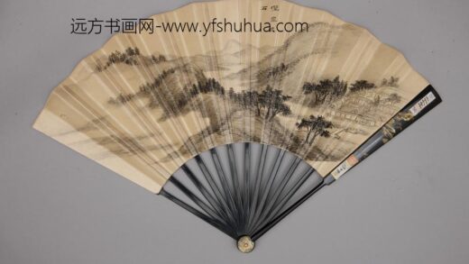 清 清人画避暑山庄三十六景图王际华书诗成扇.jpg