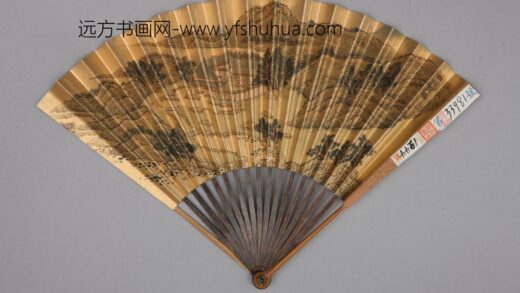 清 清人画避暑山庄图励宗万书诗成扇.jpg
