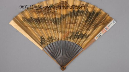 清 清人画避暑山庄图励宗万书诗成扇.jpg