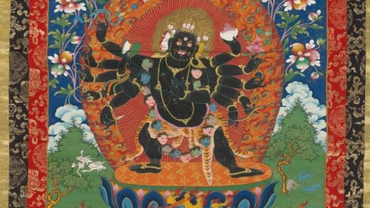 清 清人观世音菩萨像轴.jpg