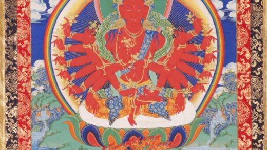 清 清人观世音菩萨像轴.jpg