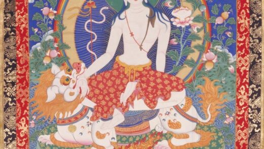清 清人观世音菩萨像轴.jpg