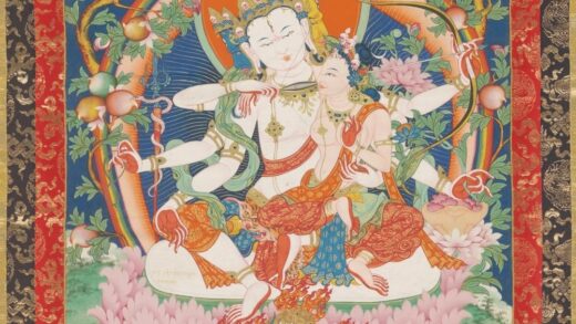 清 清人观世音菩萨像轴.jpg